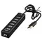 Концентратор USB 2.0 Frime 7хUSB2.0 Black (FH-20040)