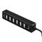 Концентратор USB 2.0 Frime 7хUSB2.0 Black (FH-20040)