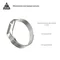 Ремінець Armorstandart Milanese Magnetic Band 503 для Xiaomi Mi Band 5/Mi Band 6 Silver (ARM57180)