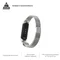 Ремінець Armorstandart Milanese Magnetic Band 503 для Xiaomi Mi Band 5/Mi Band 6 Silver (ARM57180)