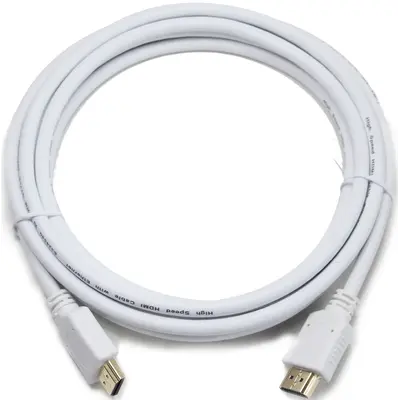Кабель Cablexpert (CC-HDMI4-W-6) HDMI - HDMI V 2.0 (M/M), 4K, 2 м, вилка/вилка 1.8м White Кабель Cablexpert (CC-HDMI4-W-6) HDMI - HDMI V 2.0 (M/M), 4K, 2 м, вилка/вилка 1.8м White