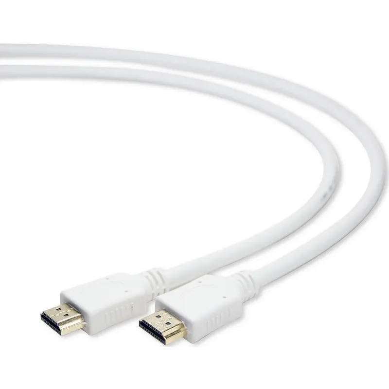 Кабель Cablexpert (CC-HDMI4-W-6) HDMI - HDMI V 2.0 (M/M), 4K, 2 м, вилка/вилка 1.8м White Кабель Cablexpert (CC-HDMI4-W-6) HDMI - HDMI V 2.0 (M/M), 4K, 2 м, вилка/вилка 1.8м White