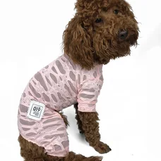 Костюм сітка Dogs Bomba рожевий D-67
