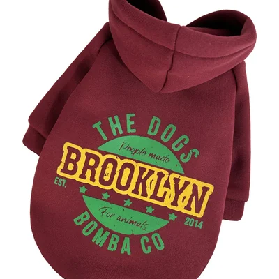 Толстовка Brooklyn марсала Y-339