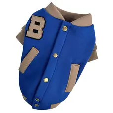 Бомбер синій беж Y-371