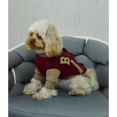 Бомбер марсала беж Y-370