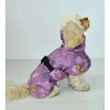 Дощовик плащ абстракція фіолет M-117