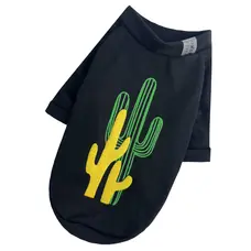 Футболка Кактус чорна F-84