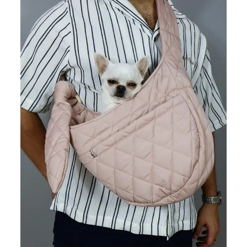 Слінг стьобаний пудра S-108