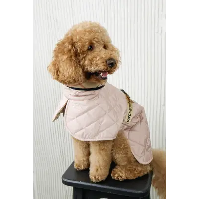 Жилет стежка двосторонній пудра G-121