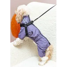 Дощовик зі шлеєю лаванда MS-15