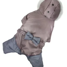 Зимовий комбінезон для дівчаток нюдовий AD-7