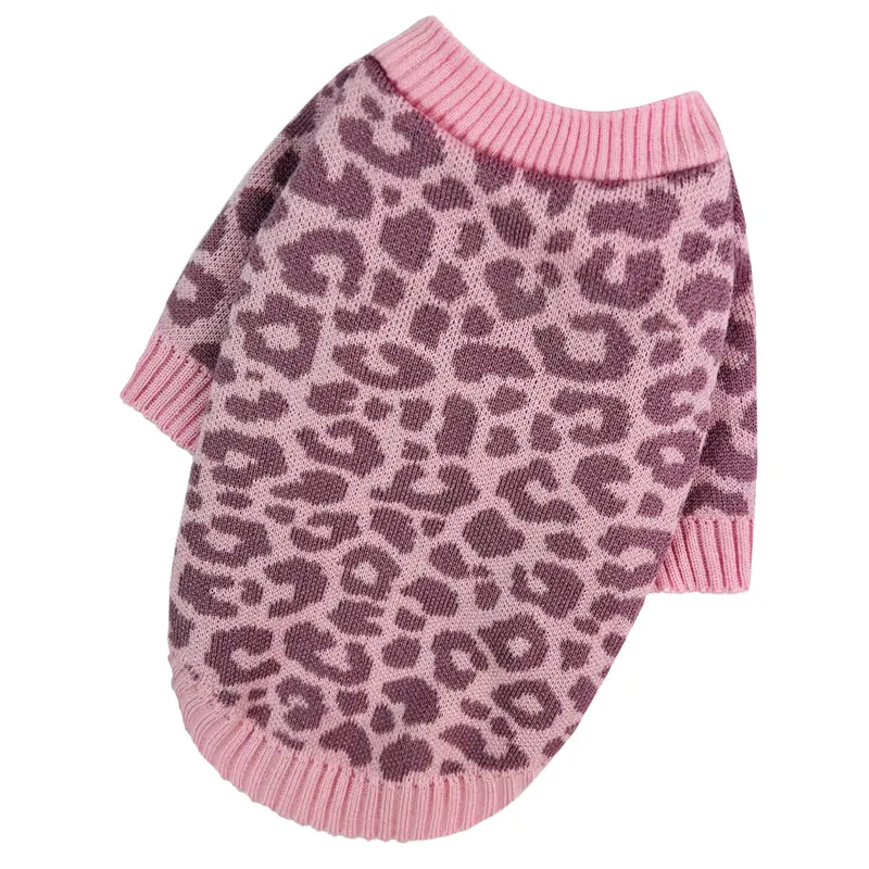 Светр в'язаний Лео рожевий Y-363