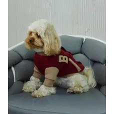 Бомбер марсала беж Y-370