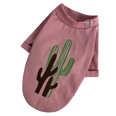 Футболка Кактус пудра F-87