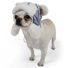 Шапка з вушками блакитна S-95