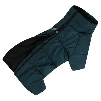 Зимовий комбінезон ДЛЯ ТАКС смарагд RT-35