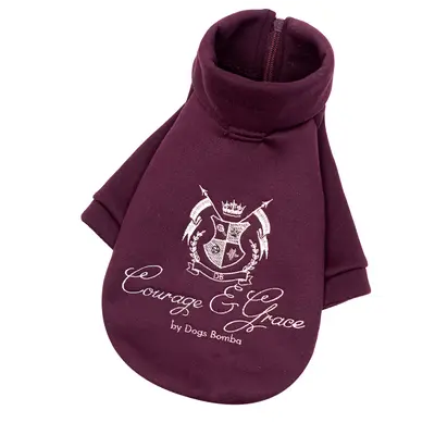 Толстовка Кураж марсала Y-376