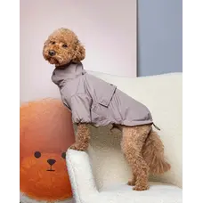 Дощовик-куртка фліс бежева M-143