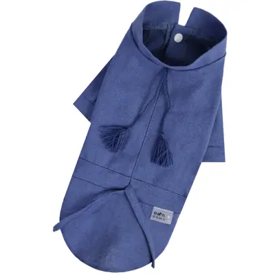 Сорочка лляна джинс RUB-57