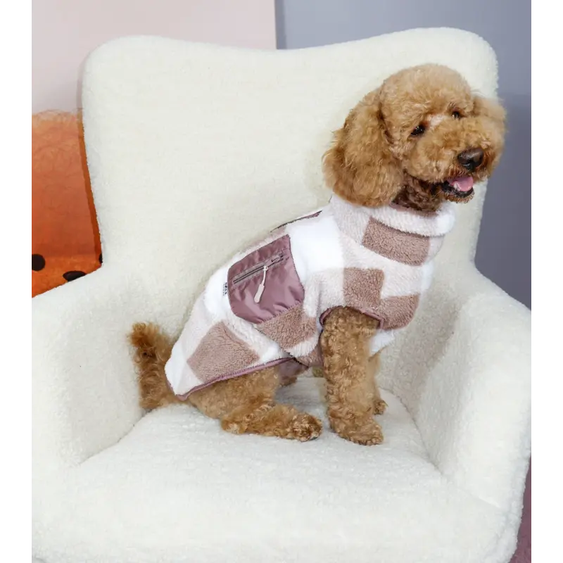 Жилет Teddy капучино G-116