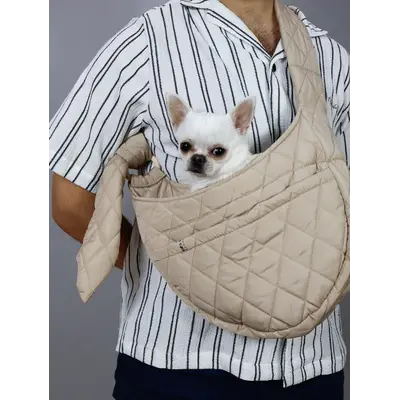 Слінг стьобаний беж S-87