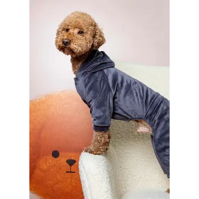 Костюм велюровий Кураж графіт D-241