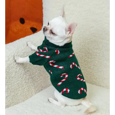 Светр в'язаний Цукерка смарагд Y-388