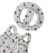 Панамка муслін квіти S-123