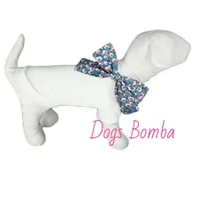 Футболка бант квіти біла Y-10