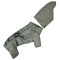 Зимовий комбінезон з поясом оливка R-25