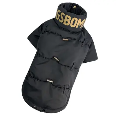 Куртка з фіксаторами чорна K-94