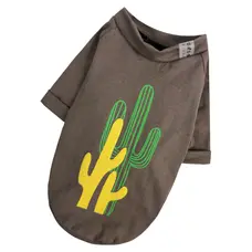 Футболка Кактус шоколад F-85