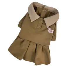 Сукня Поло коричневе P-38