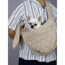 Слінг стьобаний беж S-87