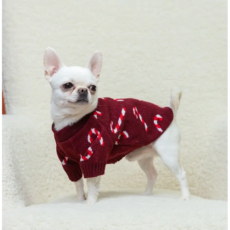 Светр в'язаний Цукерка марсала Y-389