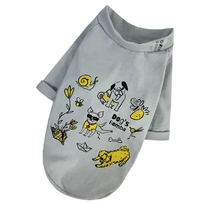 Футболка Літо сіра F-103