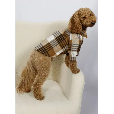 Сорочка картата шоколад RUB-63