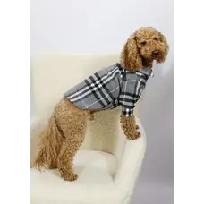 Сорочка картата сіра RUB-62