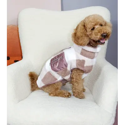 Жилет Teddy капучино G-116