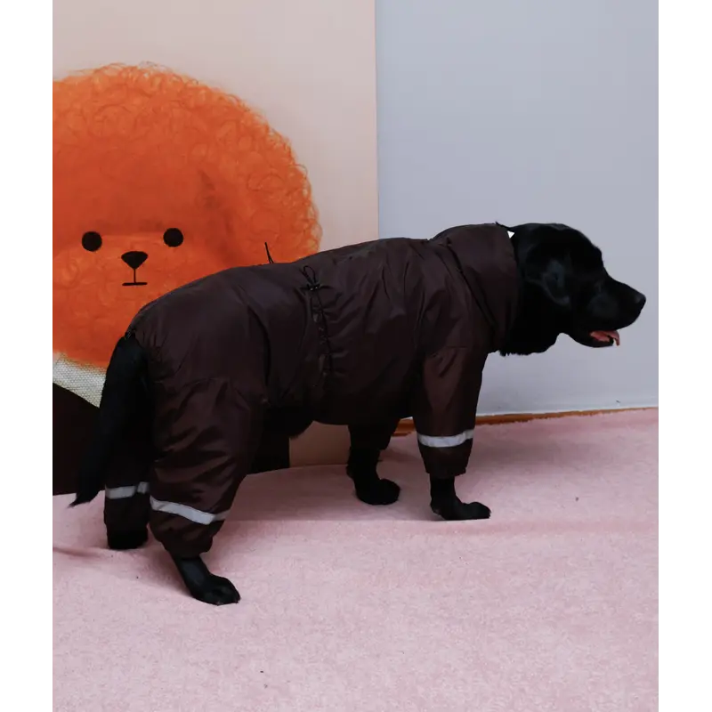 Дощовик для великих собак шоколад MB-10