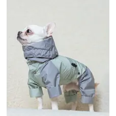 Дощовик трансформер м'ята сірий M-149