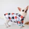 Сорочка Dogs Bomba клiтинка з полуницею RUB-41