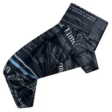 Дощовик газета синій M-114