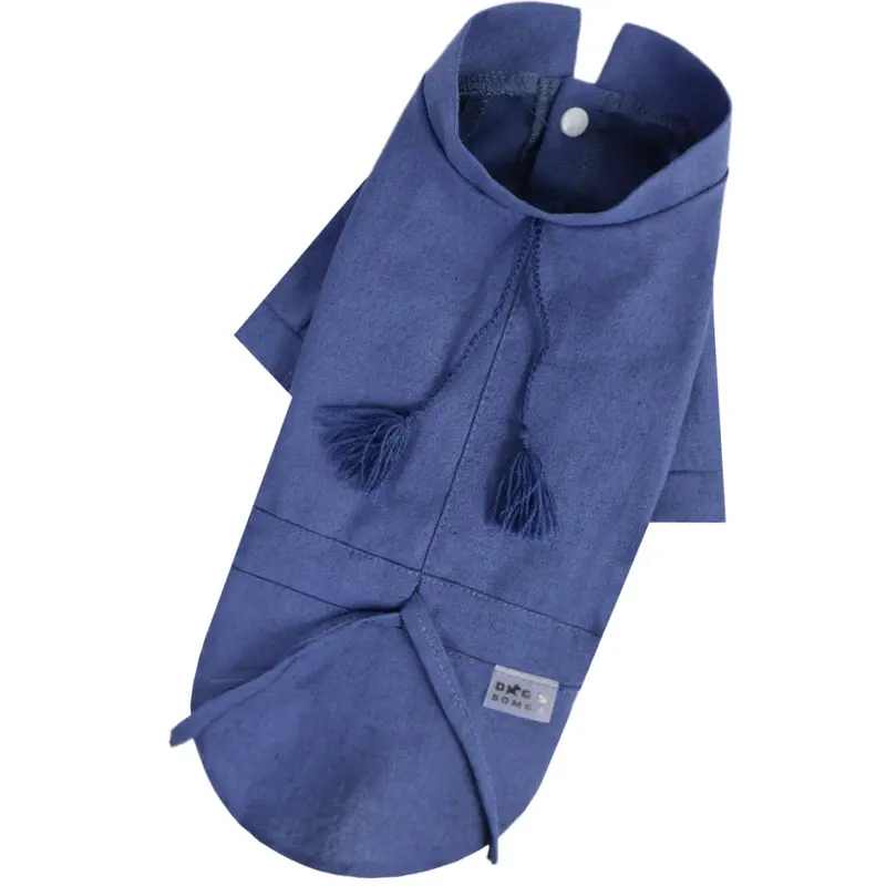 Сорочка лляна джинс RUB-57