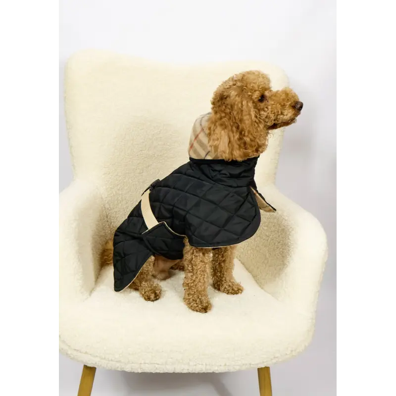 Жилет стежка двосторонній чорний G-114