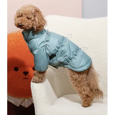 Куртка з фіксаторами м'ята K-100