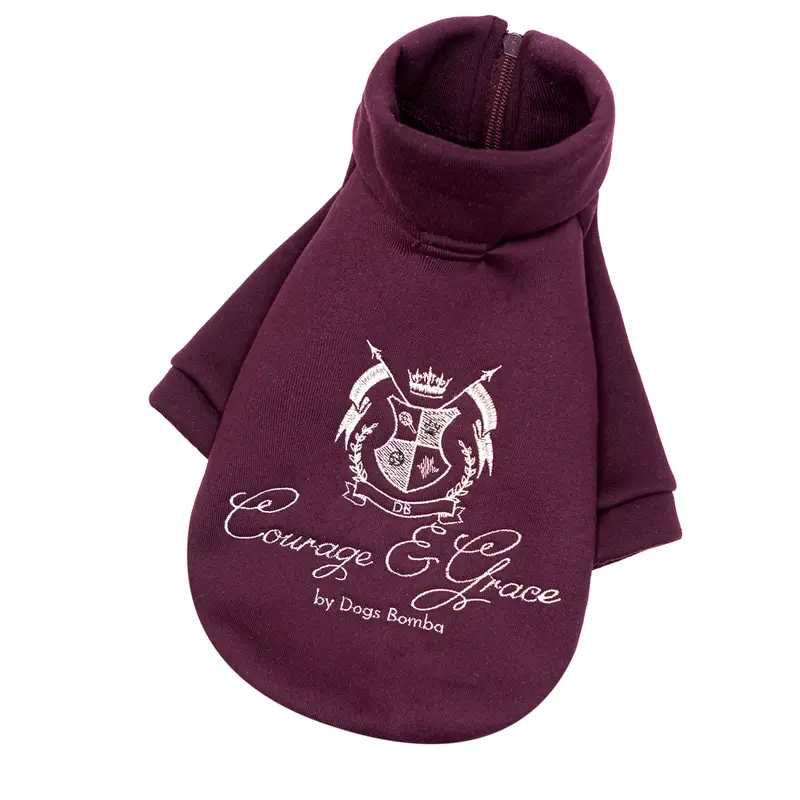 Толстовка Кураж марсала Y-376