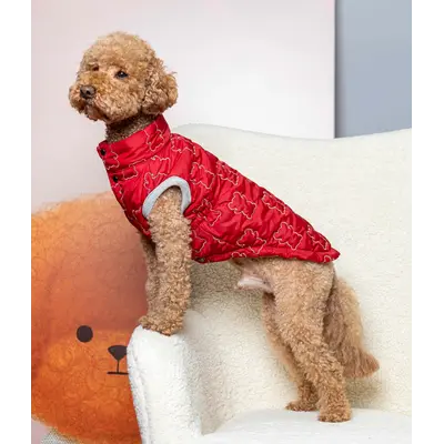 Жилет Ведмедики червоний G-130