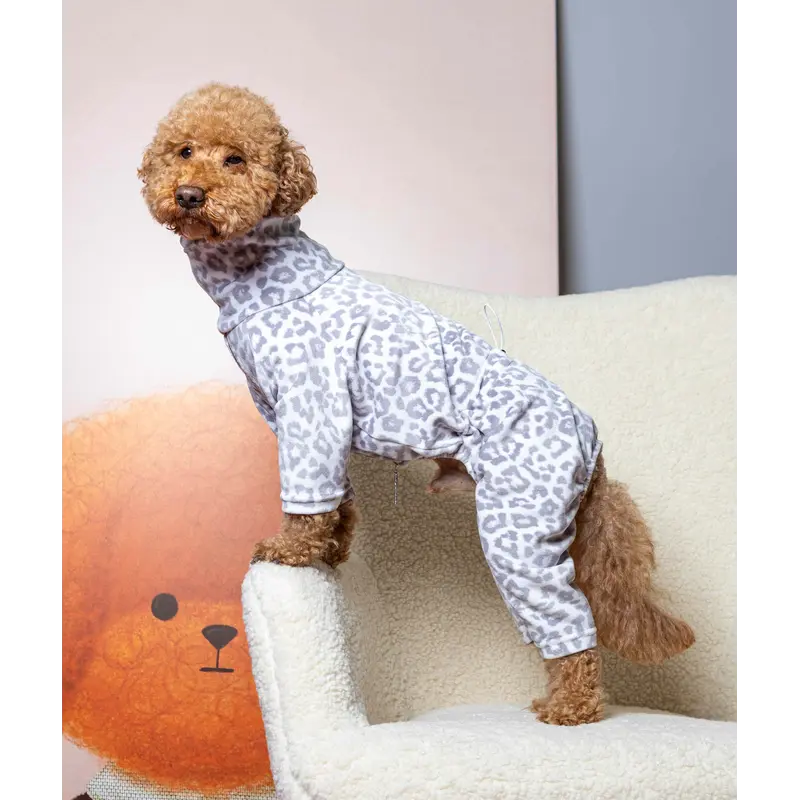 Костюм велюровий Лео сірий D-247